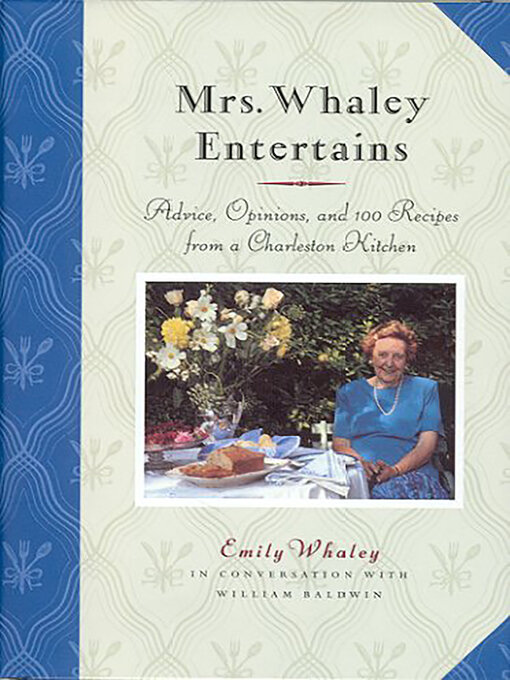 Title details for Mrs. Whaley Entertains by Emily Whaley - Wait list